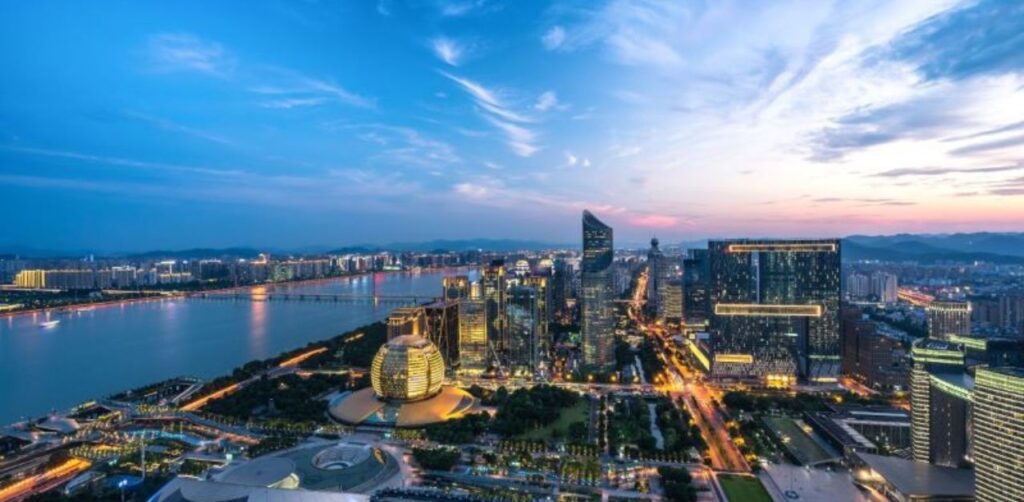 Chongqing Airlines Hangzhou Office in China