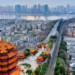 Chongqing Airlines Wuhan Office in China