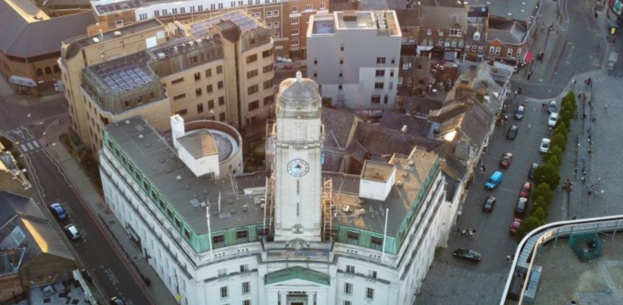 Flydubai Airlines Luton Office in England